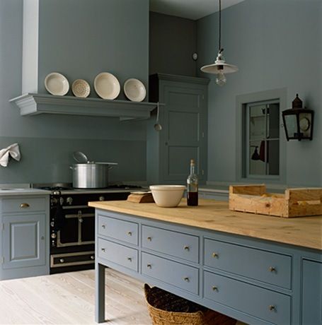 Swedish Blue Meta Interiors Swedish Kitchen